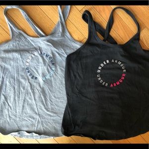 2 Under Armour heat gear tank tops